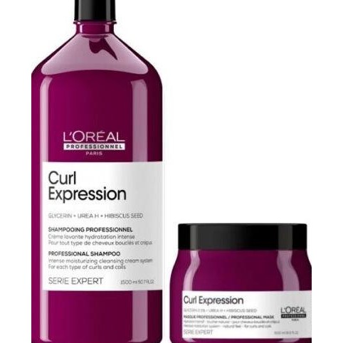 Loreal Curl Expression Shampoo 1500ml | Sampo Rambut Keriting & Kering