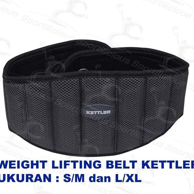 KETTLER WEIGHT LIFTING BELT SABUK ANGKAT BESI BAN ANGKAT BESI BEBAN