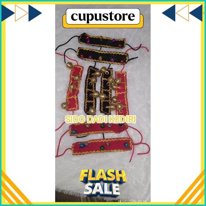 DISKON Grosir Gelang Kaki Murah GongSeng Jaranan Klinting
