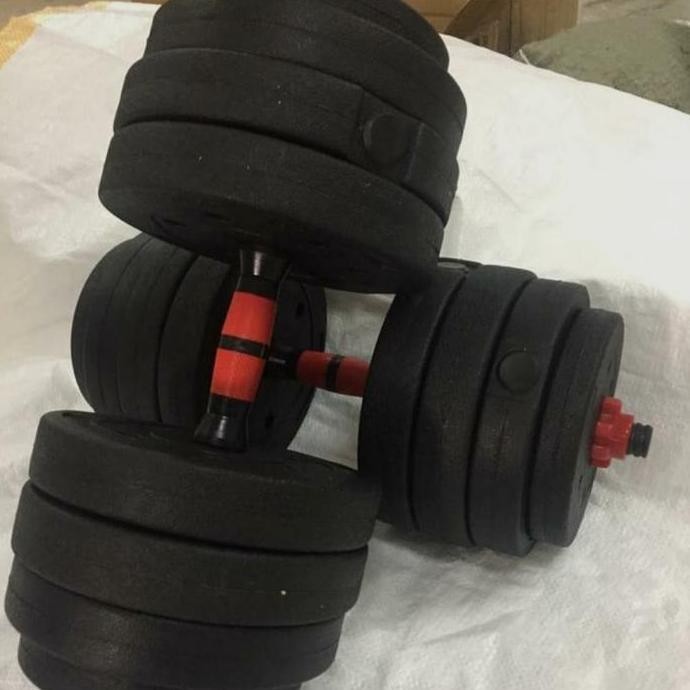 dumbell set barbel set 10 kg pvc resin