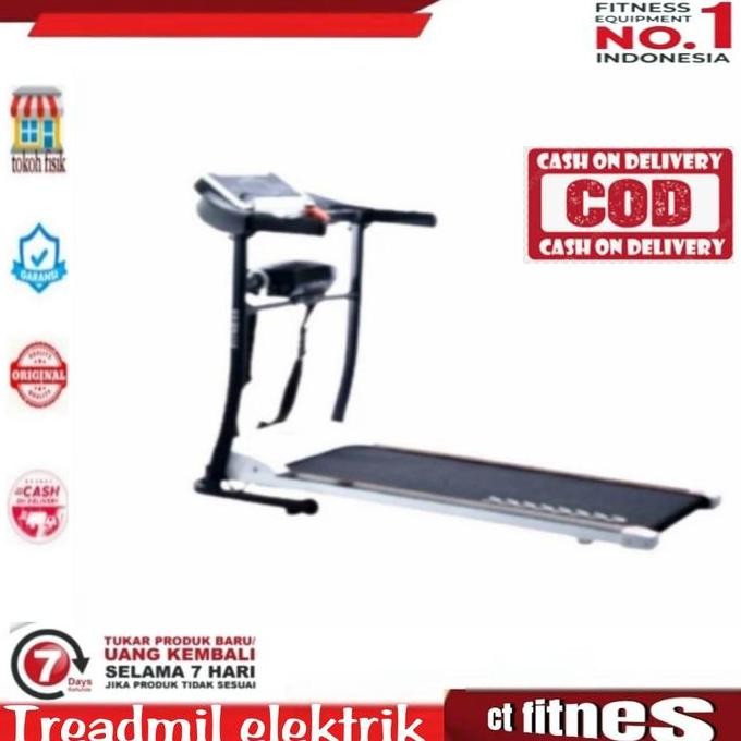 Treadmil elektrik 2 pungsi ID002M hemat listrik