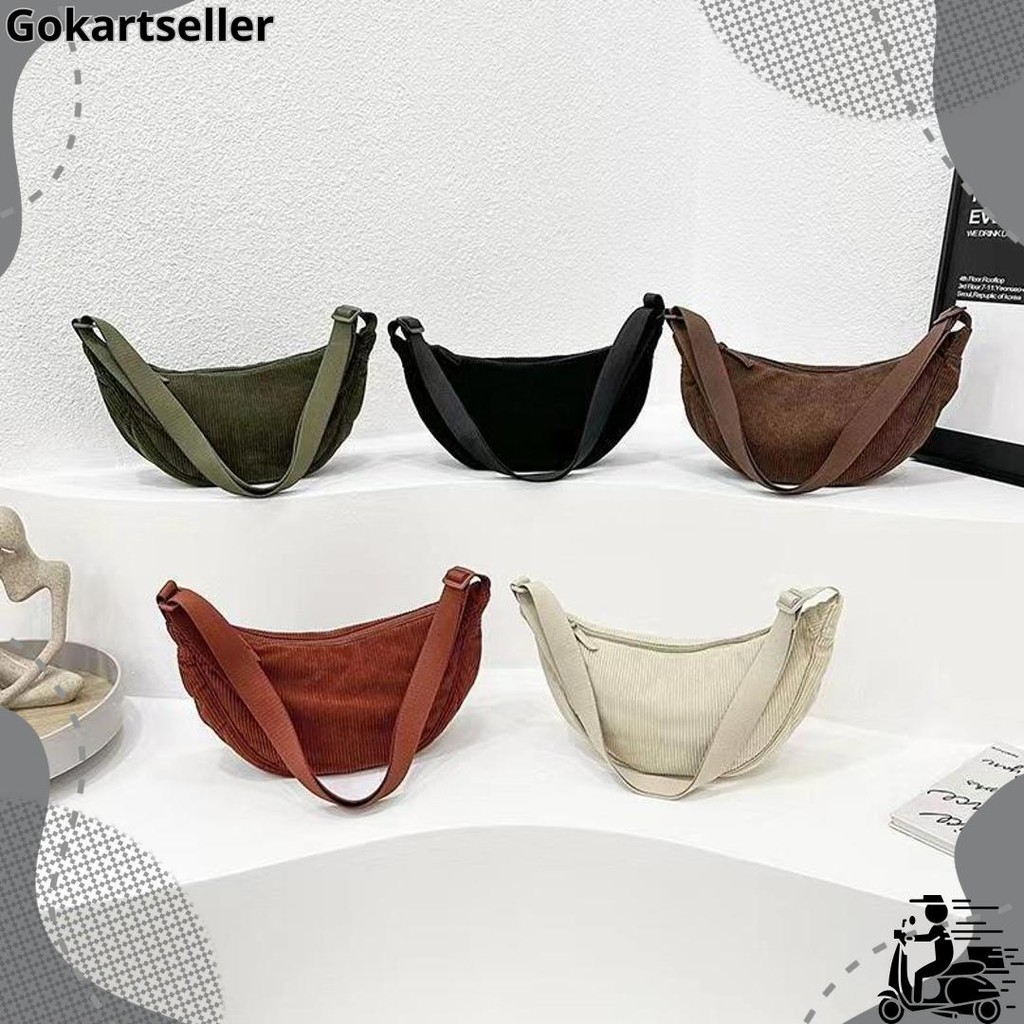 TAS selempang uniqlo Half Moon Waist Bag Ready