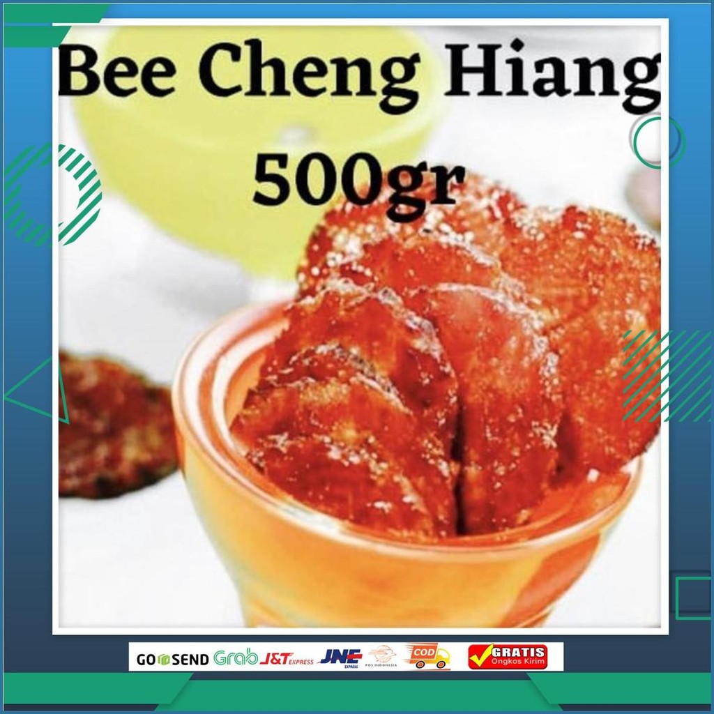 Bee Cheng Hiang Golden Coin Pork 300Gr/Dendeng Babi Bee Cheng Hiang Non Halal