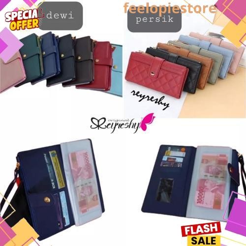 RR DEWI PERSIK - Dompet Pintar Disiplin Keuangan Bulanan Organizer Dompet Lipat Wanita Ada Tempat HP