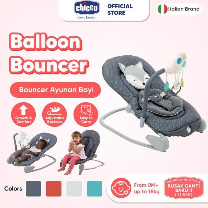 Chicco Balloon Baby Bouncer / Bouncer Bayi / Bouncer Ayunan Bayi