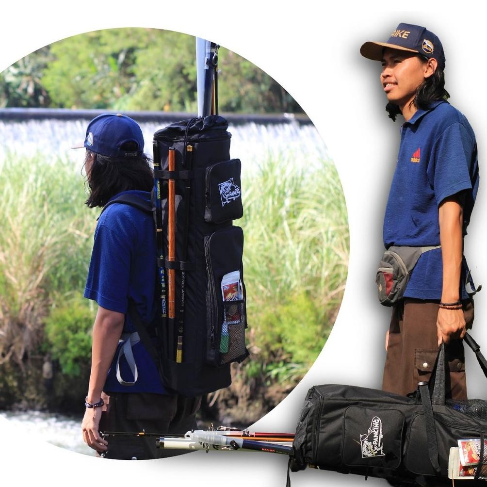 Tas Pancing Kotak Bolong Ransel Multi