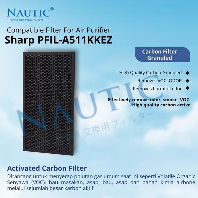 HEPA FILTER SHARP FP J60Y-W FP J80Y-H FP-J80Y FP-J60Y Replacment