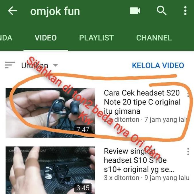 Handsfree Akg S20 & Note 20 Type C Original 10000% Bawaan Hp Samsung