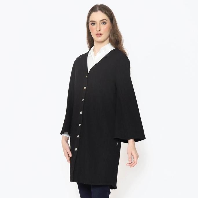 Rodeo - Cardigan Wanita - Greysie Cardigan - Black