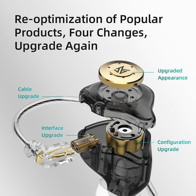 Kz Edx Pro With Mic Non Mic In Ear Kz Az09 Kz Zsn Pro X Kz Zex Kz Zstx