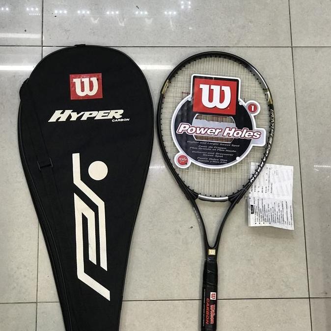 WILSON HYPER CARBON 7.2 RAKET TENNIS BONUS COVER TP