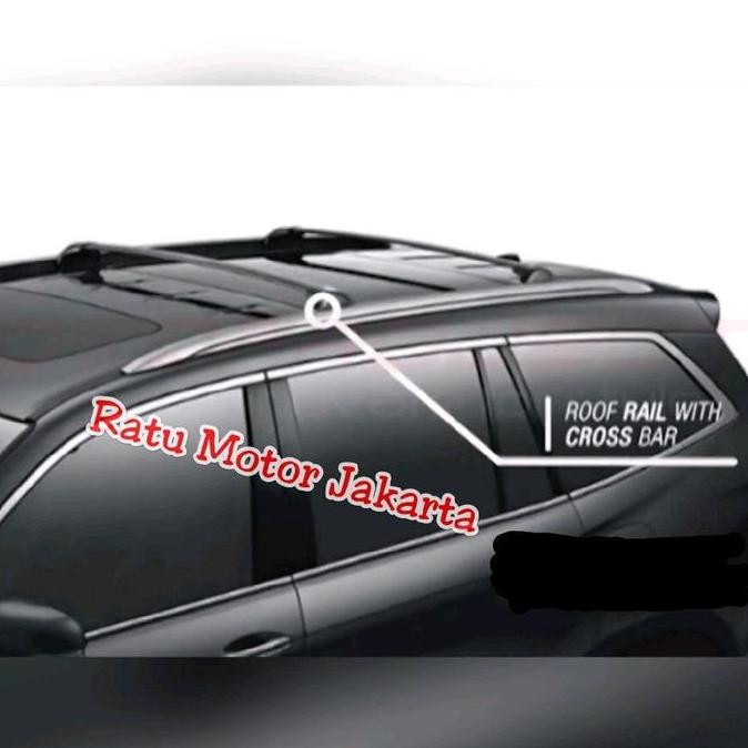 ROOF RAIL + CROSS BAR Lengkap CRV Turbo 2019 - Roof Rack Roofrack