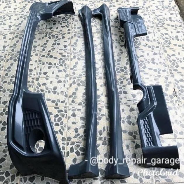 ABS PLASTIK bodykit depan belakang samping yaris trd 2012 2013