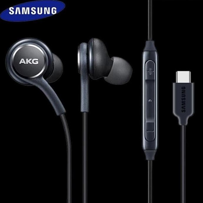 Earphone Samsung S22 Ultra S22+ S22 Plus Type C Akg Original Pack