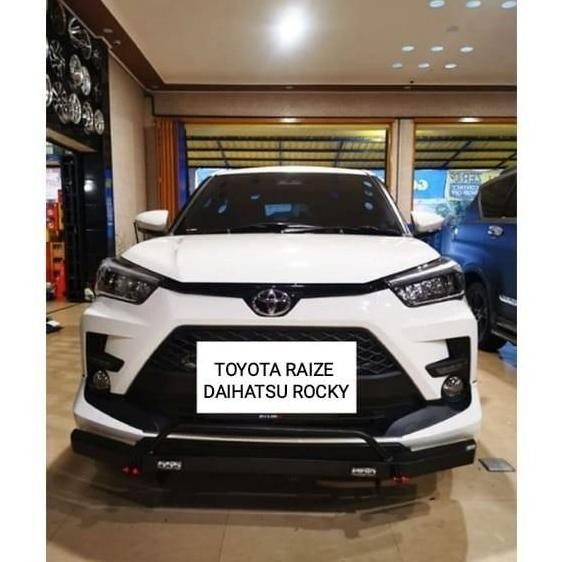 Paket Tanduk Depan + Towing ABelakang untuk Mobil RAIZE ROCKY