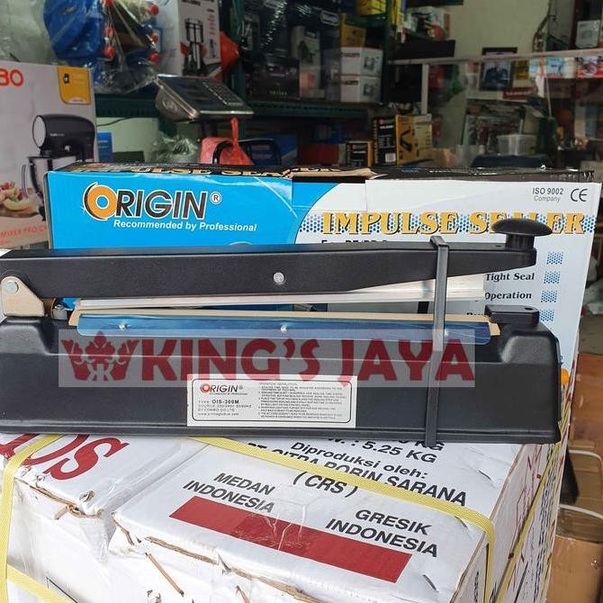 Mesin Press Plastik 30 cm body Besi - Impulse Sealer - Hand Sealer