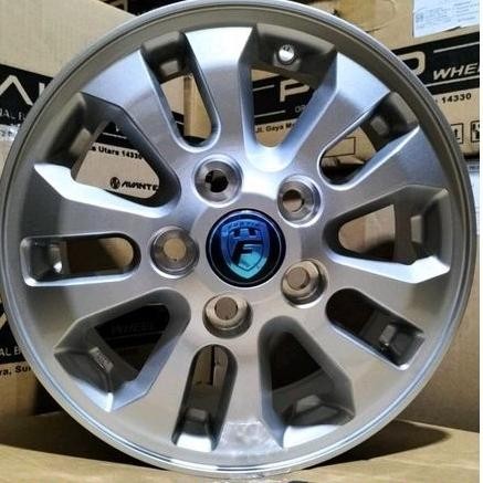 VELG KUDA FULL SILVER CAT