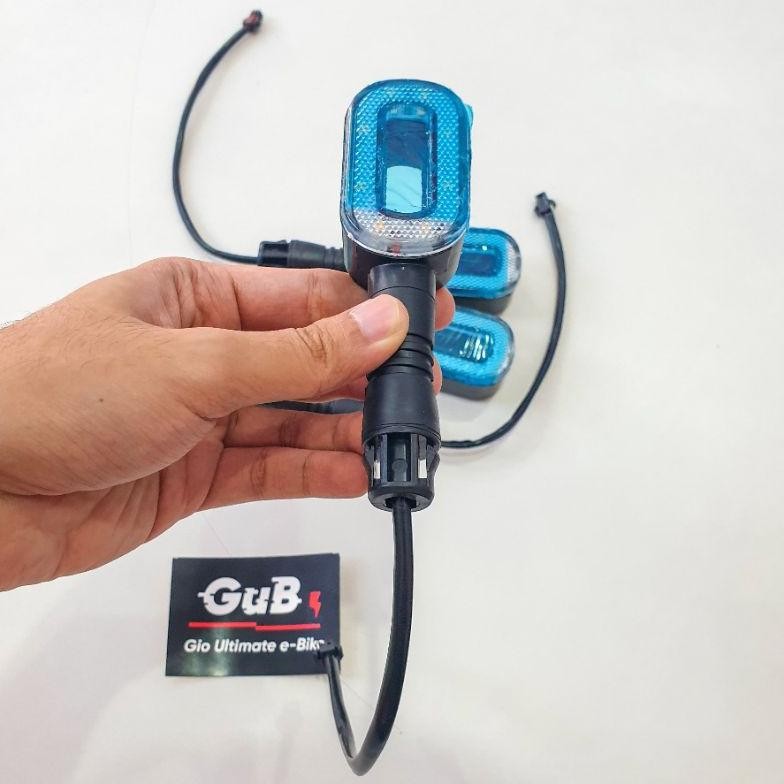 Cod Lampu Sein Sepeda Listrik Model Uwinfly Df7 / Lampu Riting Sepeda Listrik Original Universal 36V