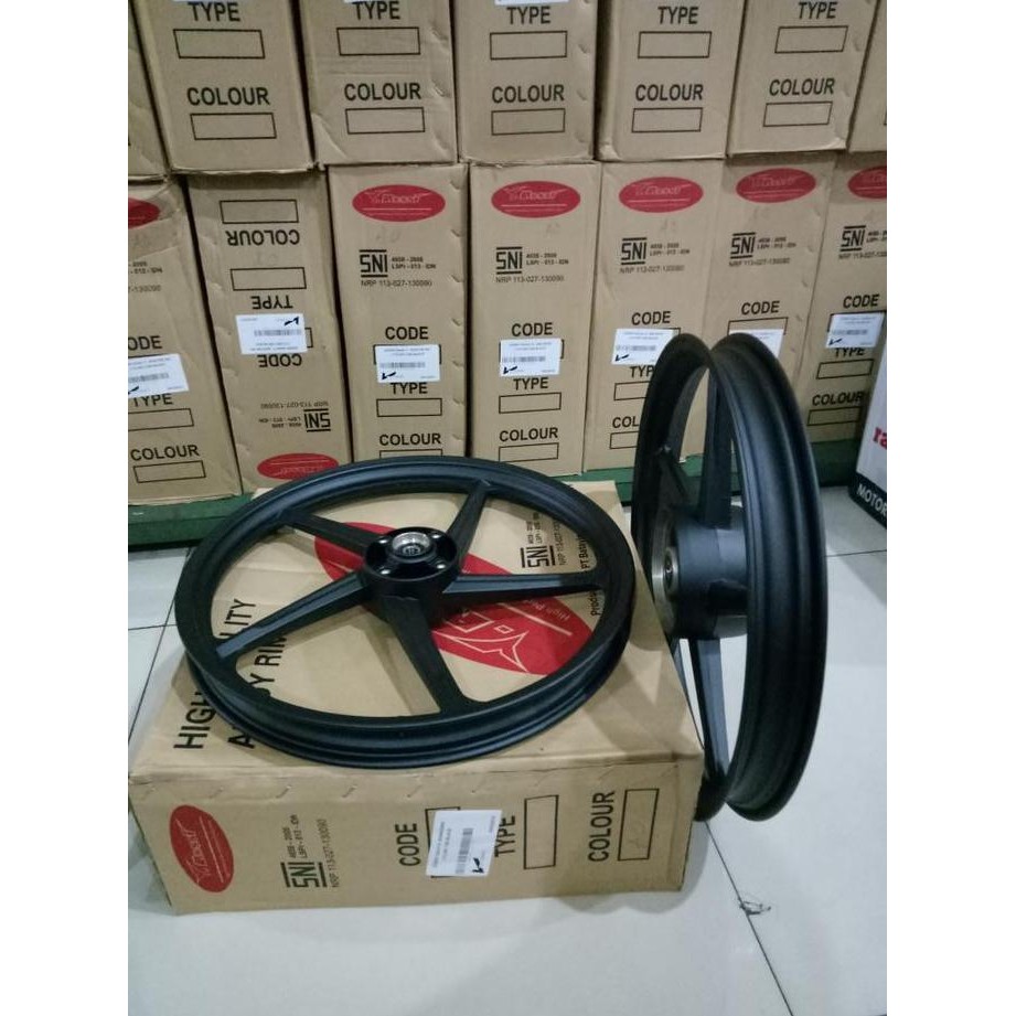 VELG RECING HONDA ABS REVO, ZIGEN FALCON P, 5