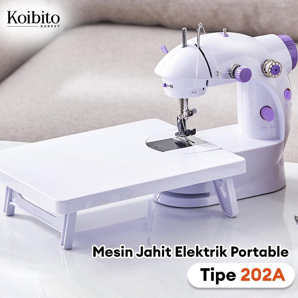 [Koibito] Mesin Jahit Mini Portable  202A / Mesin Jahit Portable / Mesin Jahit Portable Lampu