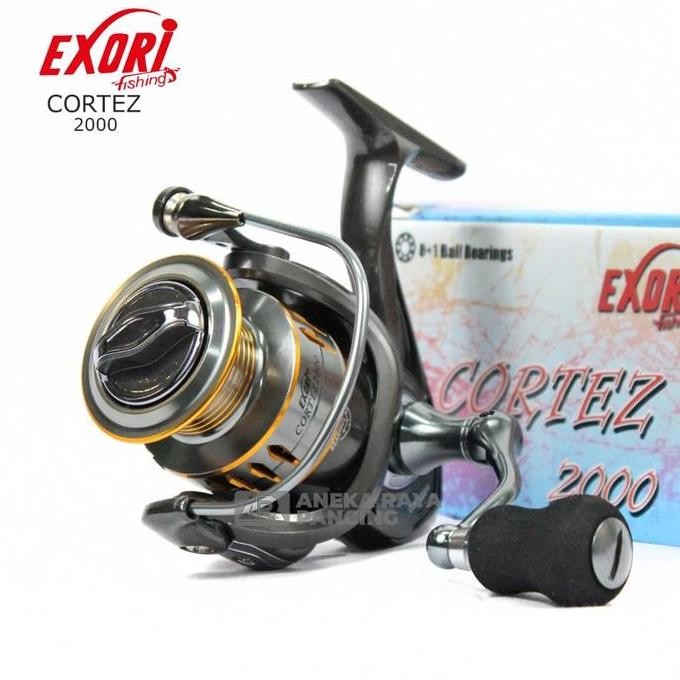 EXORI CORTEZ 2000 3000 5000 REEL PANCING 8+1 BALL BEARING GEAR RATIO 5.1 ALUMINIUM SPOOL