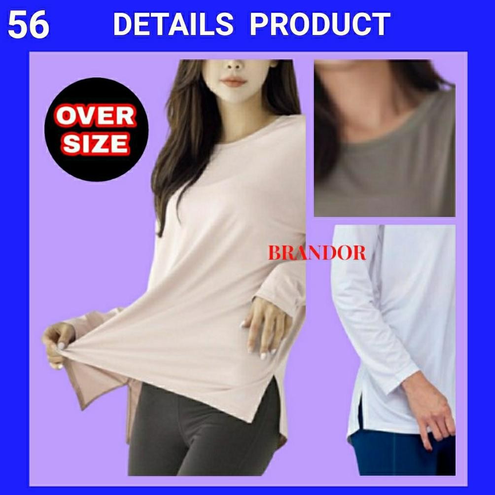 Berkualitas Brandor - OVER SIZE LONG SLEEVE  by stl. ( stlts56 ) ..