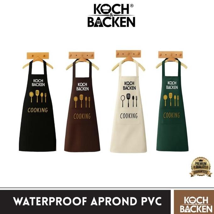 Koch&Backen Aprond Pvc Waterproof - For Gift
