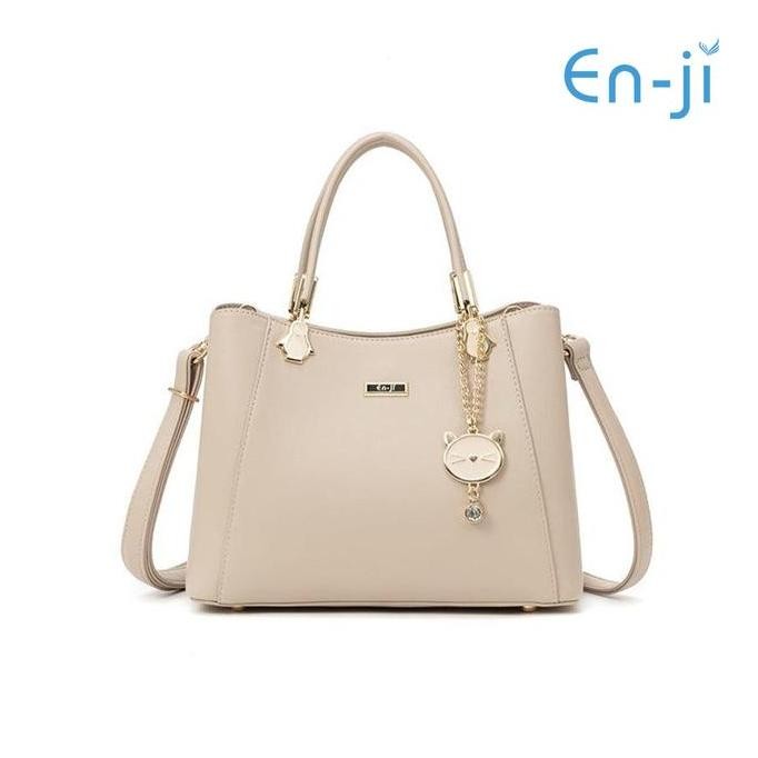 En-ji Hyoju Handbag - Almond