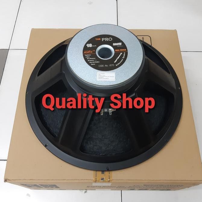 Speaker 18 Inch Ads 1870 The Pro Original