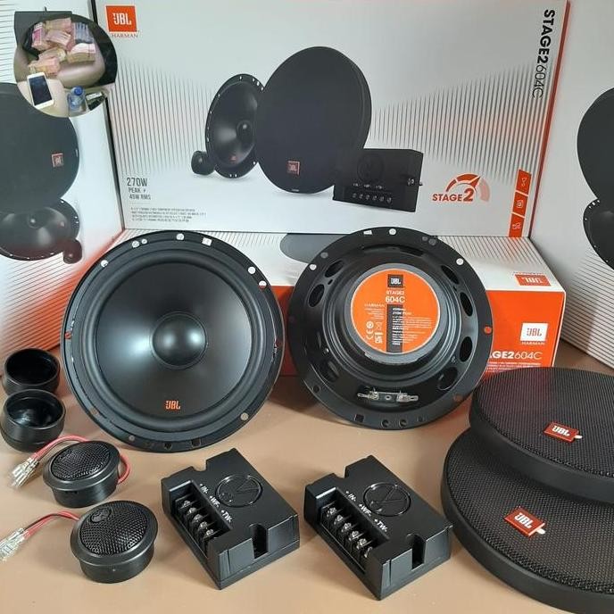 Speaker Split Jbl Stage2 604C Speaker Component Two Way Jbl Stage