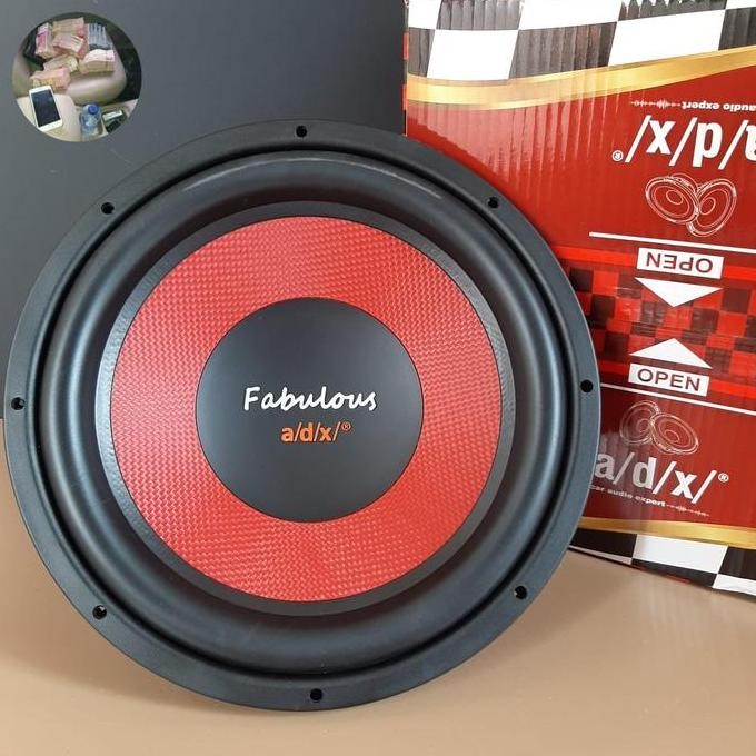 Subwoofer 12" Inchi Double Coil Adx Fabulous