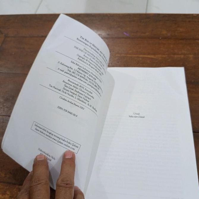 The End of History and The Last Man-KEMENANGAN KAPITALISME FAN DEMOKRASI LIBERAL-FRANCIS FUKUYAMA-J2