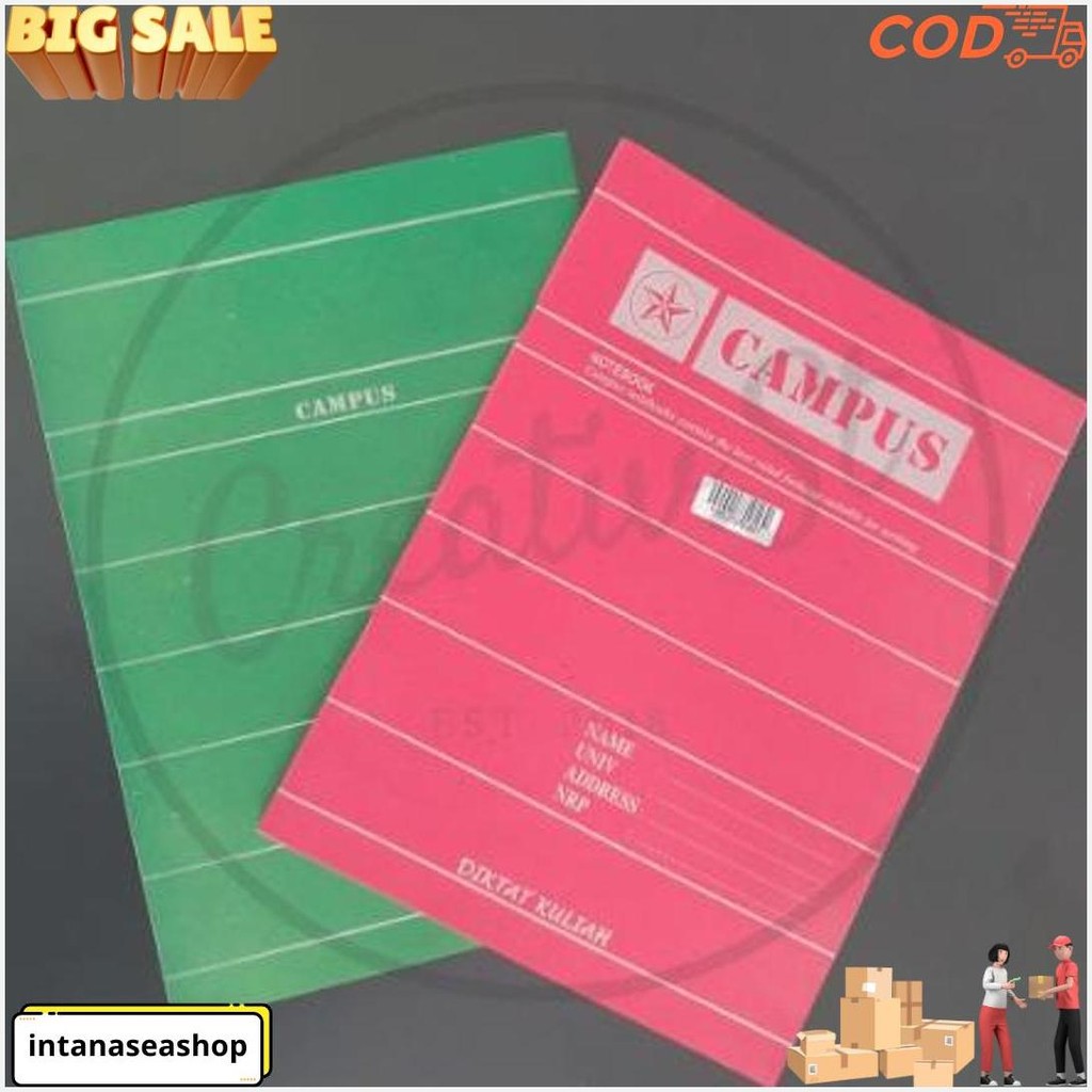(25 Pcs) Buku Campus Diktat Bintang Murah Gratis Ongkir