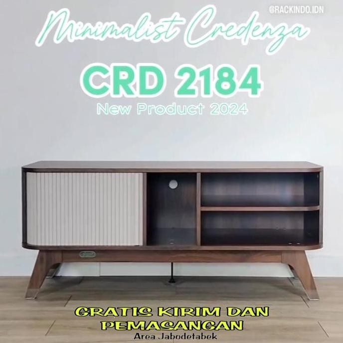 (FREE KIRIM & RAKIT) GRAVER Rak Tv Credenza / Rak Tv Minimalis / Meja Tv / Bufet tv