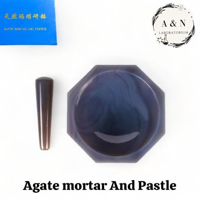 Agate Mortar And Pastle 50mm