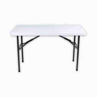 TERMURAH - Krisbow Meja Lipat Persegi Panjang - Putih