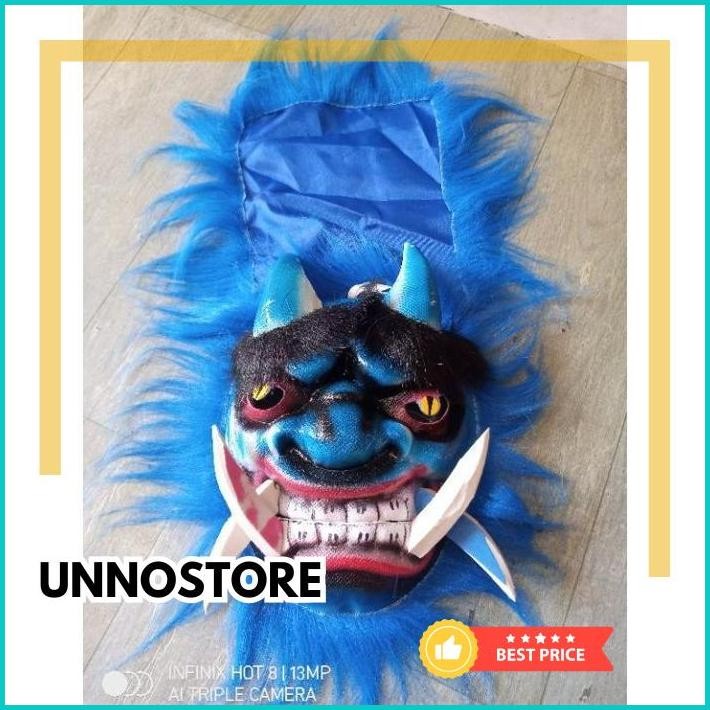 DISKOM Buta Gedrug/Topeng Gedrug Mulut Bergerak/Topeng Buto Gedrug