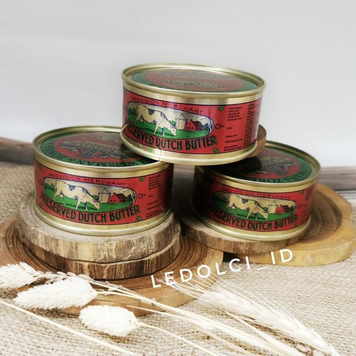 Wijsman Butter Mentega Wijsman Wisman Wysman Kaleng 200 Gram