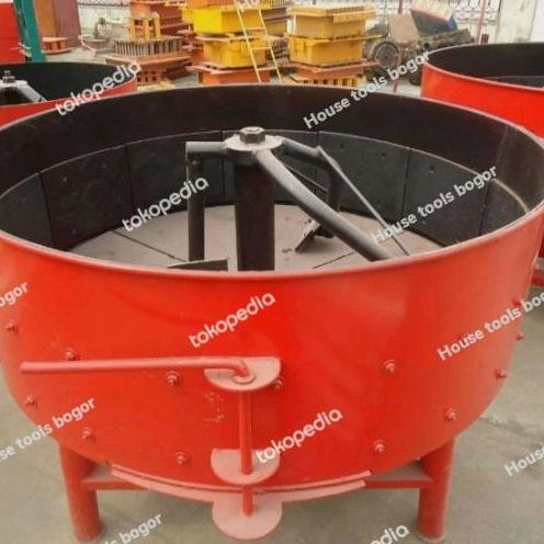 Mesin Molen 350 Liter/ Pan Mixer Concrete 350L/Mesin Pengaduk Beton Kualitas Terbaik Harga Termurah
