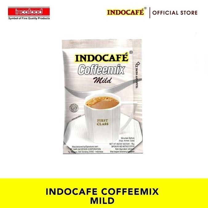 New INDOCAFE MILD putih Coffemix - coffemix mild