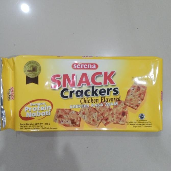 New Serena Snack crackers rasa ayam Nissin Snack Crackers