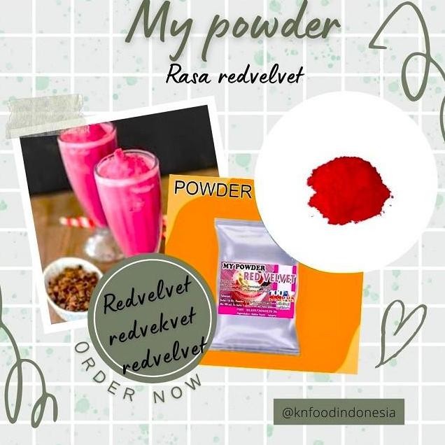 New Red Velvet Powder-Powder Red Velvet - Red Velvet 1000 gram