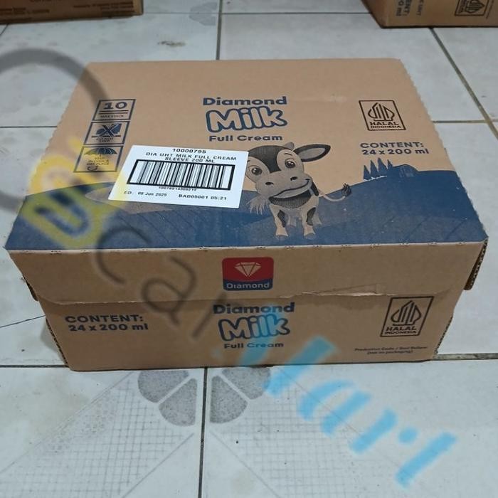 Susu Diamond 200Ml 1 Dus Cream Isi 24 Diamondmilk
