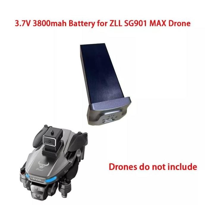 Battery Drone Sg901 Max 3.7V 3800Mah Li-Ion Baterai Original