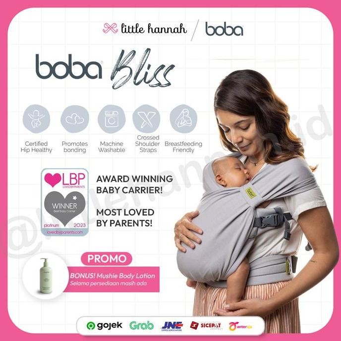 Boba Bliss Wrap Carrier / Gendongan Bayi Boba Bliss