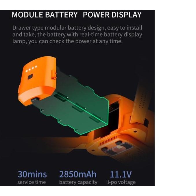 Jjrc X17 G105 Drone Battery 11.1V 2850Mah Lipo Baterai