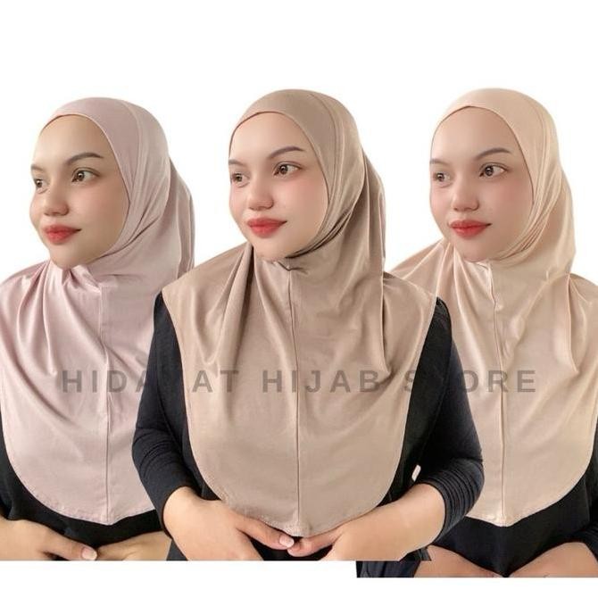 Promo Jilbab Bergo Kaos Sport/Bergo Olahraga - Nyaman dan Panjang COD