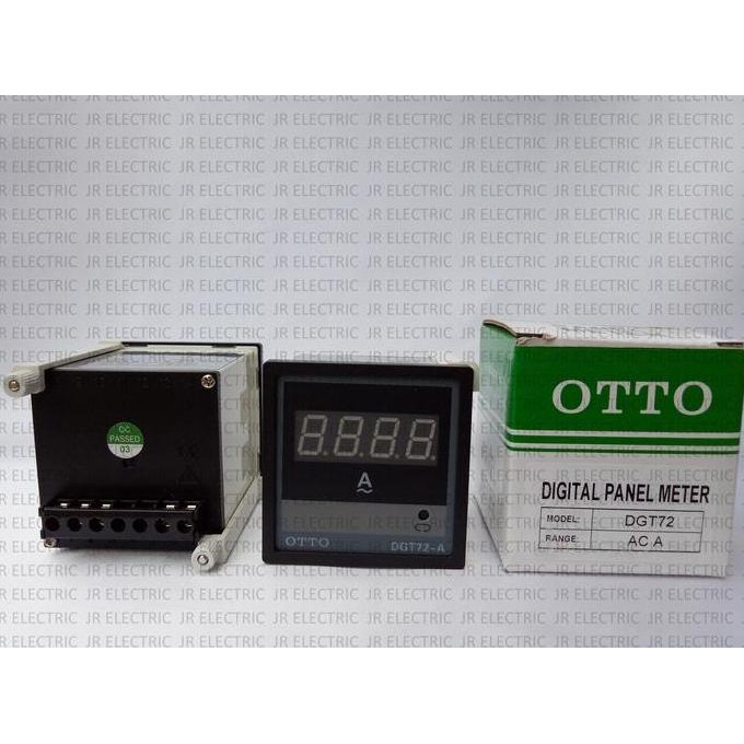 NEW - OTTO Panel Amper Ampere Volt Hz Frequency Meter Digital DGT-72