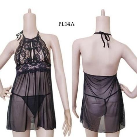 TERLARIS - BAJU TIDUR SEKSI PREMIUM SLEEPWEAR NIGHT GOWN SEXY LINGERIE LACE PL14A