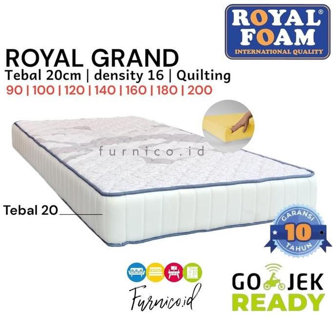 Kasur Busa ROYAL FOAM GRAND bukan SPRINGBED 90 120 160 180 200